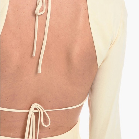 💕082💕 NWT Birgitte Herskind cream ‘Olivia’ dress - Picture 5 of 6